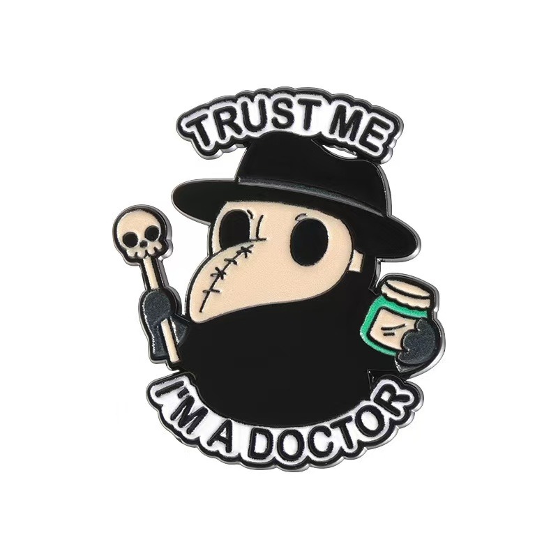 Пін Чумний Лікар: Trust me, I’m a Doctor чорний